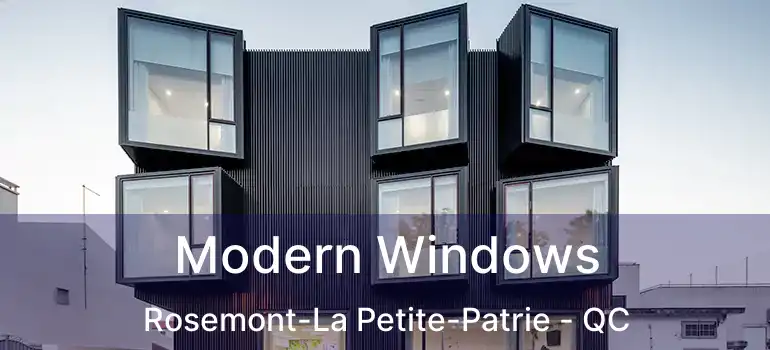  Modern Windows Rosemont-La Petite-Patrie - QC