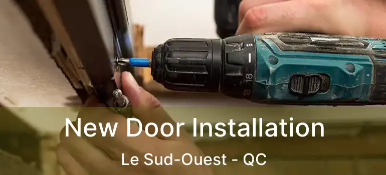  New Door Installation Le Sud-Ouest - QC