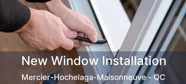  New Window Installation Mercier-Hochelaga-Maisonneuve - QC