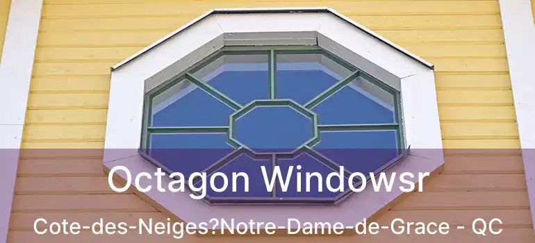  Octagon Windowsr Cote-des-Neiges?Notre-Dame-de-Grace - QC