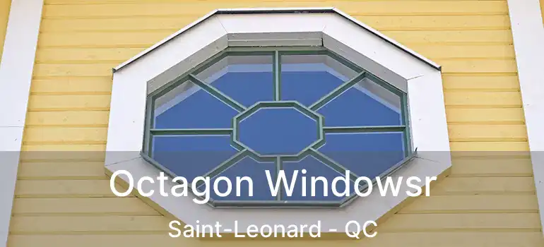  Octagon Windowsr Saint-Leonard - QC