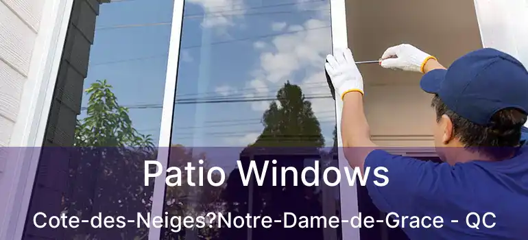 Patio Windows Cote-des-Neiges?Notre-Dame-de-Grace - QC