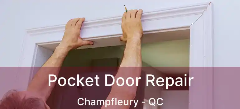  Pocket Door Repair Champfleury - QC