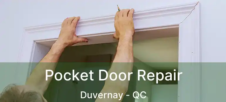  Pocket Door Repair Duvernay - QC