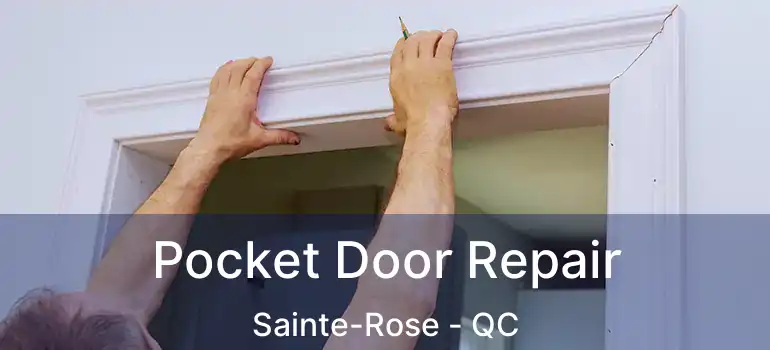  Pocket Door Repair Sainte-Rose - QC