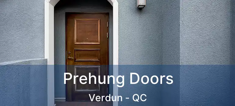  Prehung Doors Verdun - QC