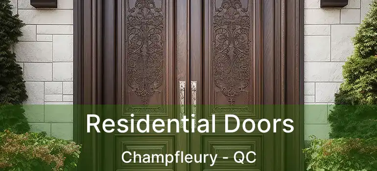  Residential Doors Champfleury - QC