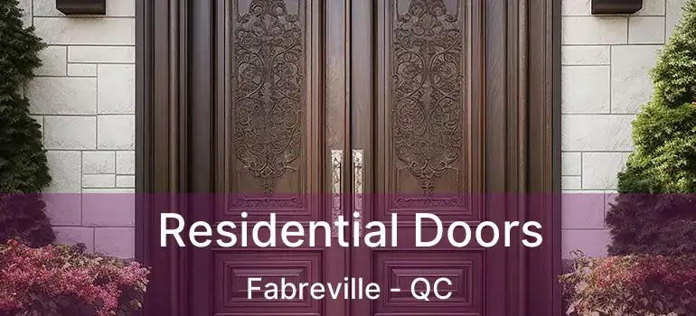  Residential Doors Fabreville - QC