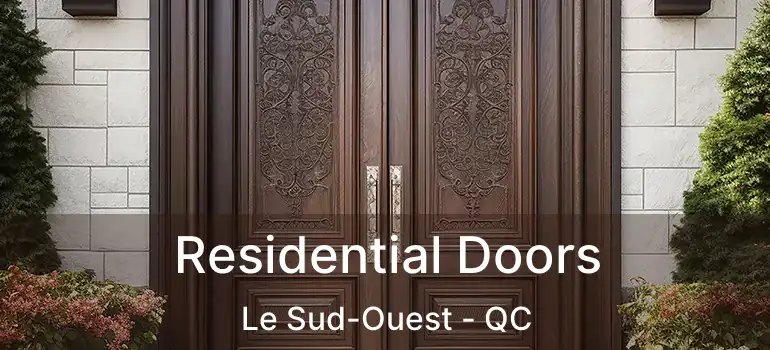  Residential Doors Le Sud-Ouest - QC