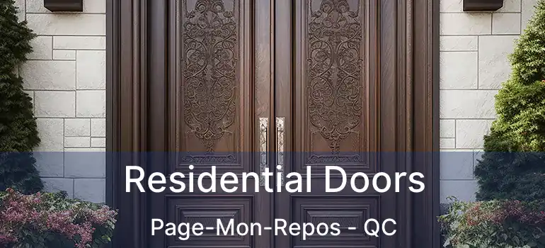  Residential Doors Page-Mon-Repos - QC