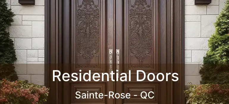  Residential Doors Sainte-Rose - QC