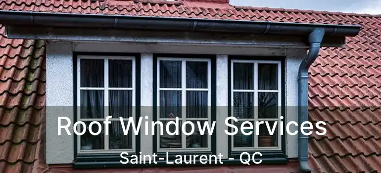  Roof Window Services Saint-Laurent - QC