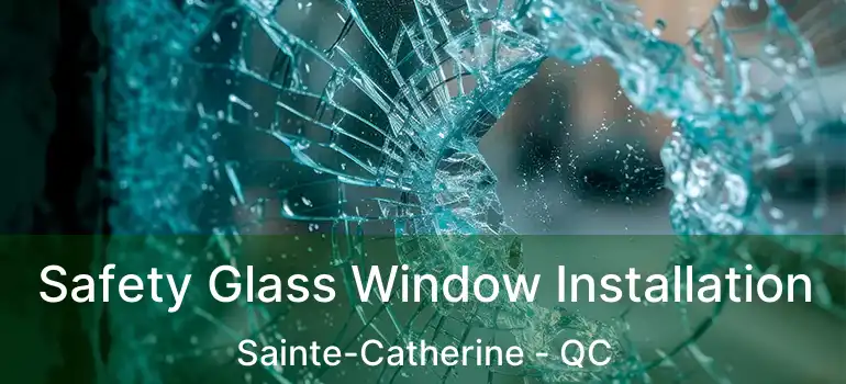  Safety Glass Window Installation Sainte-Catherine - QC