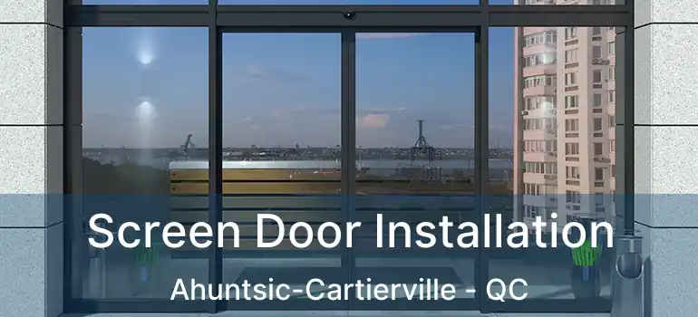  Screen Door Installation Ahuntsic-Cartierville - QC