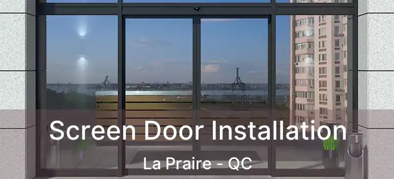  Screen Door Installation La Praire - QC