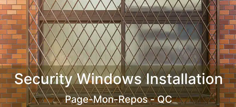  Security Windows Installation Page-Mon-Repos - QC