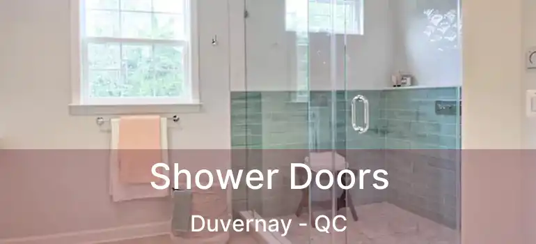  Shower Doors Duvernay - QC