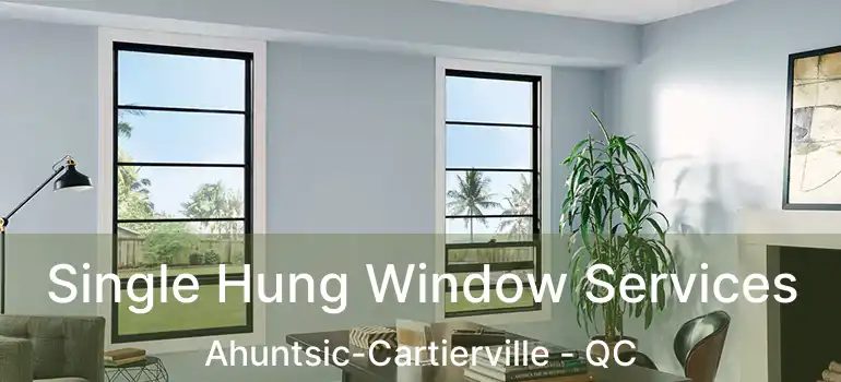  Single Hung Window Services Ahuntsic-Cartierville - QC