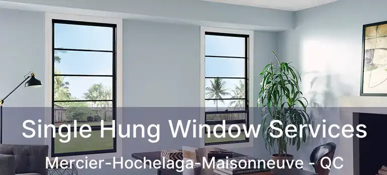  Single Hung Window Services Mercier-Hochelaga-Maisonneuve - QC