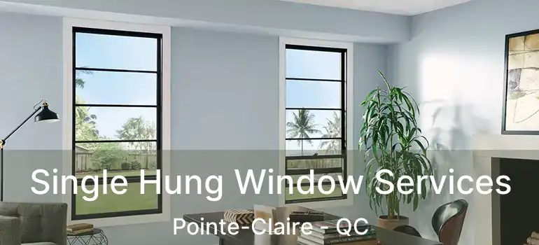  Single Hung Window Services Pointe-Claire - QC
