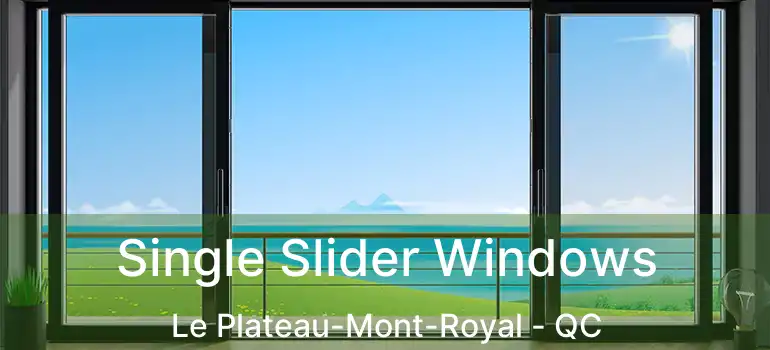  Single Slider Windows Le Plateau-Mont-Royal - QC