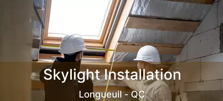  Skylight Installation Longueuil - QC