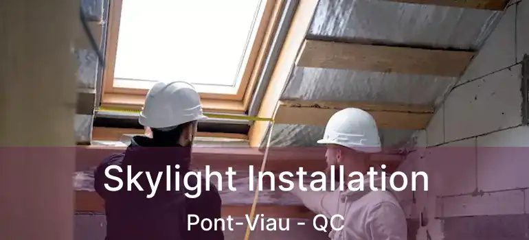  Skylight Installation Pont-Viau - QC