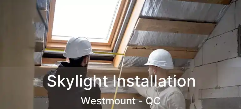  Skylight Installation Westmount - QC