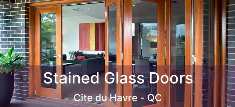  Stained Glass Doors Cite du Havre - QC