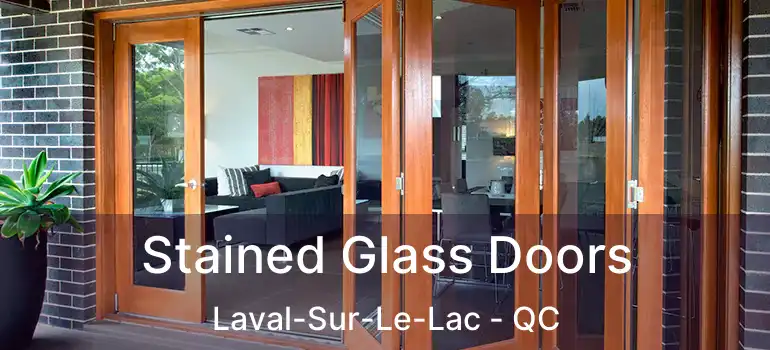  Stained Glass Doors Laval-Sur-Le-Lac - QC