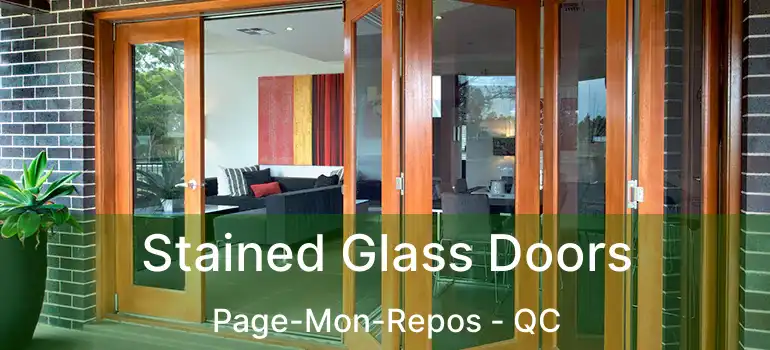  Stained Glass Doors Page-Mon-Repos - QC