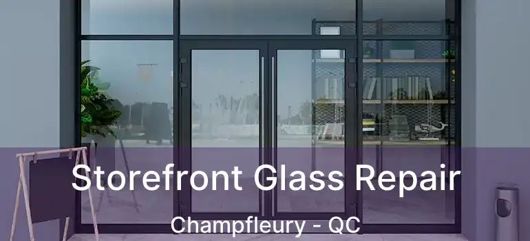  Storefront Glass Repair Champfleury - QC