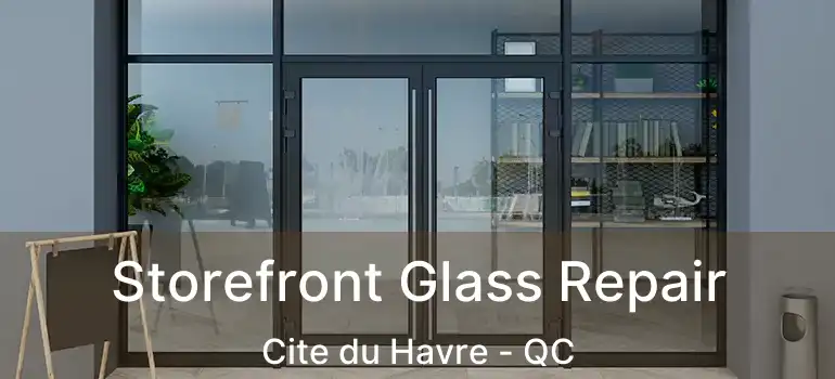  Storefront Glass Repair Cite du Havre - QC