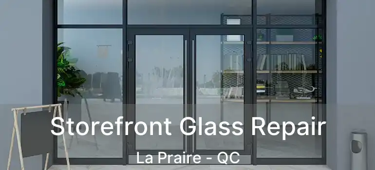  Storefront Glass Repair La Praire - QC