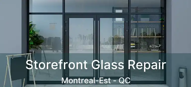  Storefront Glass Repair Montreal-Est - QC