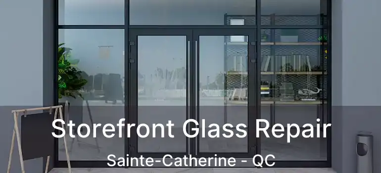  Storefront Glass Repair Sainte-Catherine - QC