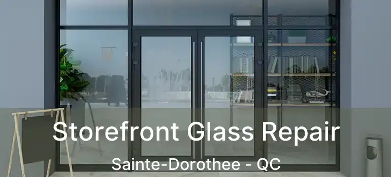  Storefront Glass Repair Sainte-Dorothee - QC