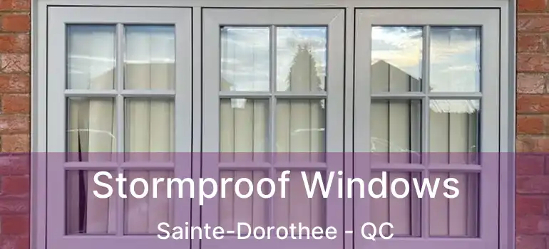  Stormproof Windows Sainte-Dorothee - QC
