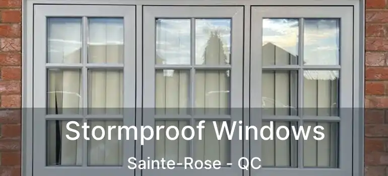  Stormproof Windows Sainte-Rose - QC