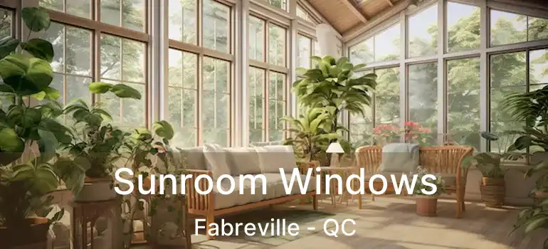  Sunroom Windows Fabreville - QC