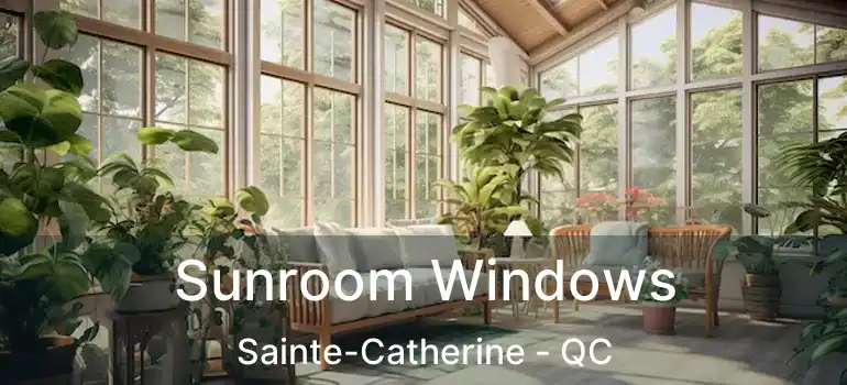  Sunroom Windows Sainte-Catherine - QC