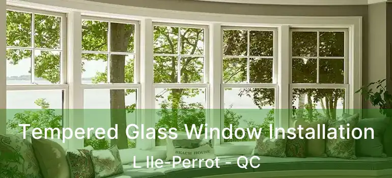 Tempered Glass Window Installation L Ile-Perrot - QC