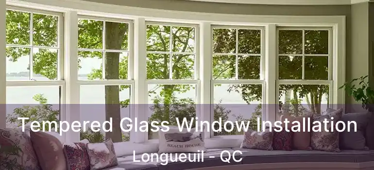  Tempered Glass Window Installation Longueuil - QC