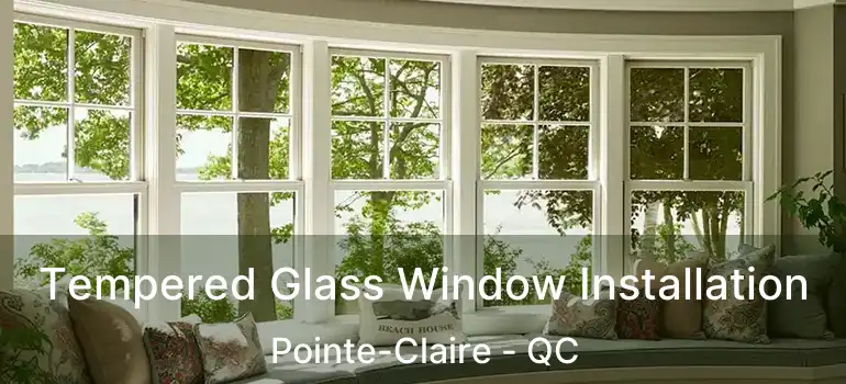  Tempered Glass Window Installation Pointe-Claire - QC
