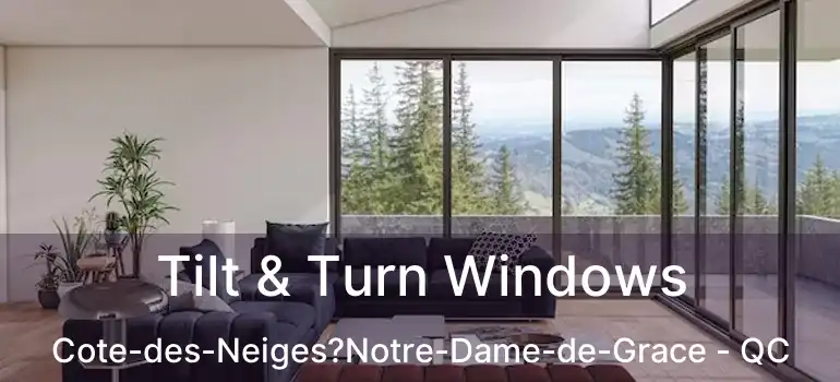  Tilt & Turn Windows Cote-des-Neiges?Notre-Dame-de-Grace - QC