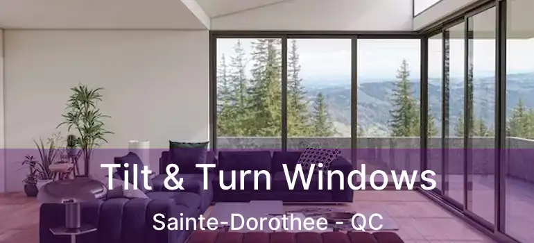  Tilt & Turn Windows Sainte-Dorothee - QC