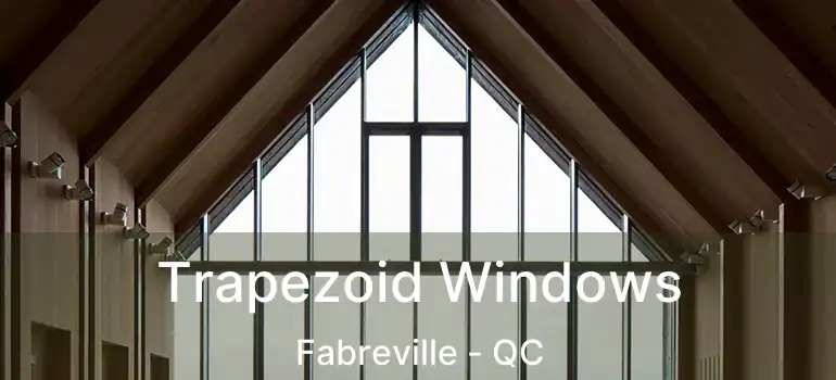  Trapezoid Windows Fabreville - QC
