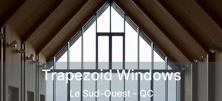  Trapezoid Windows Le Sud-Ouest - QC