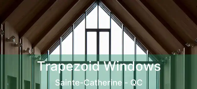  Trapezoid Windows Sainte-Catherine - QC