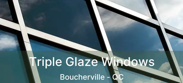  Triple Glaze Windows Boucherville - QC